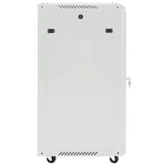 Vidaxl Omrežna omarica 15U 19 IP20 siva 60x45x86 cm