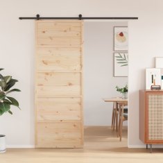 shumee Hlevska vrata 80x208 cm trdna borovina