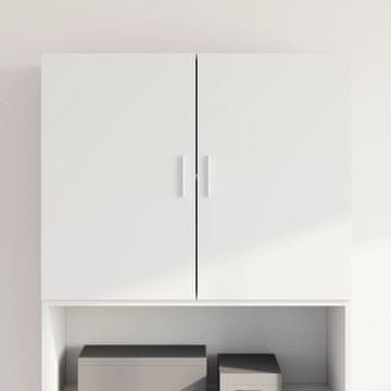 Vidaxl vidaXL Stenska omarica bela 80x42,5x64 cm material na osnovi lesa
