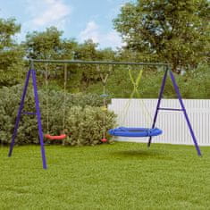 Vidaxl Zunanji komplet gugalnica, gugalnica z diski, gugalnica gnezdo