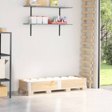 Vidaxl vidaXL Paletni ovratnik 150x50 cm masiven borov les