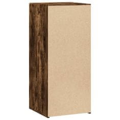 Vidaxl Komoda dimljeni hrast 40x41x93 cm inženirski les