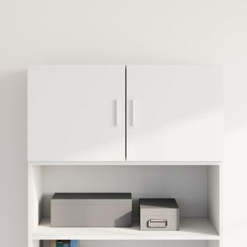 Vidaxl vidaXL Stenska omarica bela 80x42,5x40 cm material na osnovi lesa