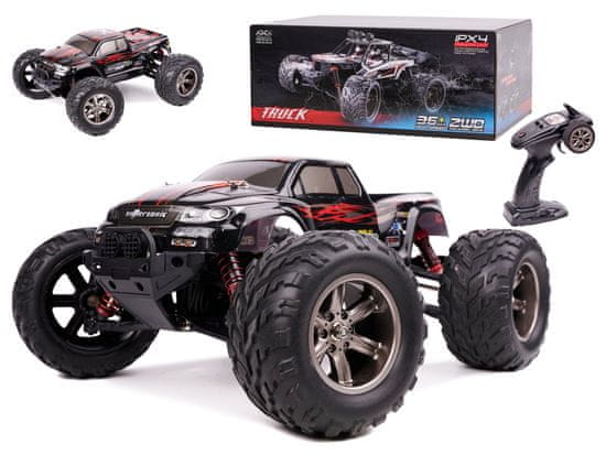 WOWO RC Monster Truck 1:12 - Nadgrajen 2,4 GHz X9115 - Avto na daljinsko upravljanje, rdeč