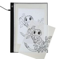 WOWO LED risalna tabla za prerisovanje A3 USB