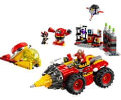 LEGO Sonic The Hedgehog 76999 Super Sonic vs. Egg Drillster - odprta embalaža