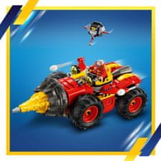 LEGO Sonic The Hedgehog 76999 Super Sonic vs. Egg Drillster - odprta embalaža