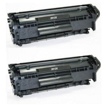 Kartuse.si Toner za HP 12X (Q2612X) dvojno pakiranje, kompatibilen