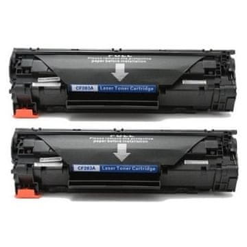 Kartuse.si Toner za HP 83A (CF283A) dvojno pakiranje, kompatibilen
