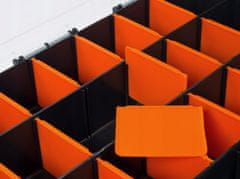 shumee Organizator za delavnico z ročajem in nastavljivimi pregradami 31x38 cm