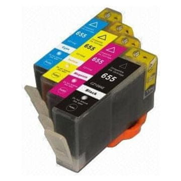 Kartuse.si Komplet kartuš za HP 655, kompatibilen