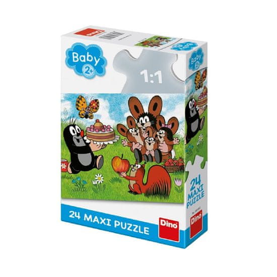 Dino Dino - Maxi Puzzle Baby Krtek 24 kos