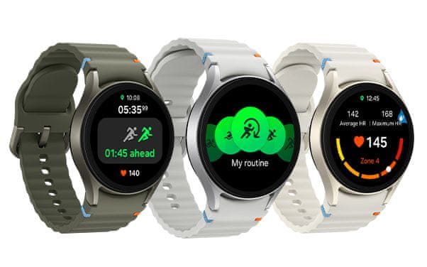 pametna ura pametna ura Samsung Galaxy Watch7 aluminijasto ohišje multisport zmogljiva pametna ura zmogljiva pametna ura zdravstvene funkcije Wear OS edinstvene funkcije napredne funkcije Google Pay EKG stopnja oksigenacije krvi fitnes ura vodilna zmogljivost kakovostni material EKG vrhunska obdelava trajni materiali NFC plačila notranji pomnilnik glasba multisport nadzor kamere sodoben procesor vzdržljivost hitro polnjenje nove funkcije galaxy watch NFC WiFi eSIM Bluetooth telefoniranje dvojni GPS