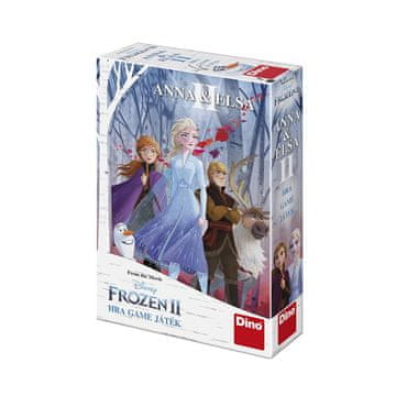 Dino Družabna igra FROZEN II ANNA & ELSA