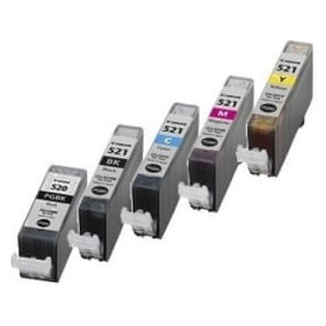 Kartuse.si Komplet kartuš za Canon PGI-520 + CLI-521, kompatibilen
