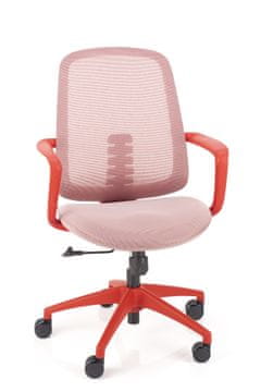 Ergoles Pisarniški stol Leaf v rdeči barvi