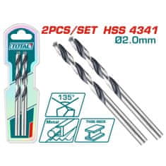 Total HSS 4341 sveder 2 mm / 2 kosa / INDUSTRIJSKI (TAC1200024)