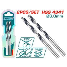 Total HSS 4341 sveder 3 mm / 2 kosa / INDUSTRIJSKI (TAC1200034)