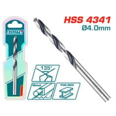 Total HSS 4341 sveder 4 mm / INDUSTRIJSKI (TAC1200404)