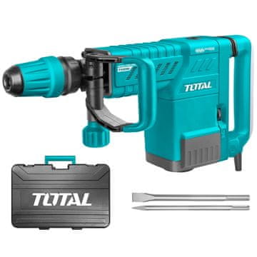 Total Električno kladivo za rušenje 1500W, SDS Max/1900bpm/25J/ INDUSTRIAL (TH215002)