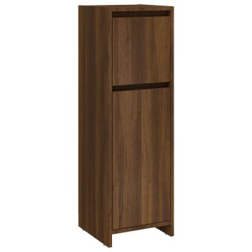 Vidaxl Kopalniška omarica 30x30x95 cm iverna plošča