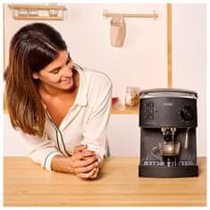 SOLAC Kávovar , CE4482, espresso, 20 barů, držák filtrů, objem 1.6 l, nerezová parní tryska