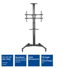 ACT AC8370 TV 37"- 70" VESA črn, TV stojalo