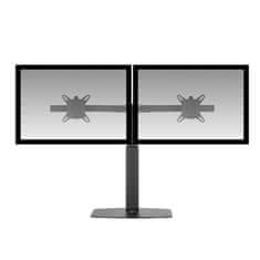 ACT AC8332 Dual Office 10"-27" črna samostoječa hidravlična roka za 2 monitor