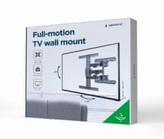 Gembird WM-65ST-01 Full-motion TV wall mount 32"-65" Black
