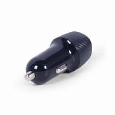 Gembird TA-U2C48A-CAR-01 2port USB avto polnilec 4.8A črn