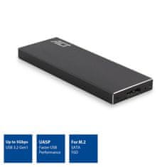 ACT AC1600 USB3.2 M.2 SSD črna, aluminjasto ohišje za disk