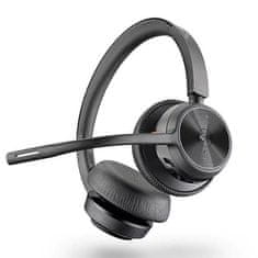 Poly Brezžične Bluetooth slušalke Plantronics Voyager 4320-M črne s polnilno postjo 218476-02 / 77Z00AA