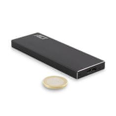 ACT AC1600 USB3.2 M.2 SSD črna, aluminjasto ohišje za disk