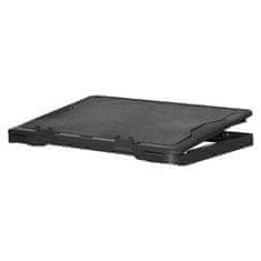 Defender NS-503 (29503) 2-port HUB, do 17", 2 modra ventilatorja črn stojalo za prenosni računalnik