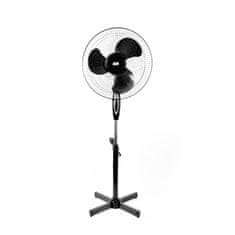 Aga Stoječi ventilator 43 cm Črna