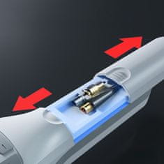AMIO Brezžični akumulatorski kompresor z LED svetilko 40W USB-C