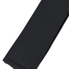 AMIO Zaščita za varnostni pas iz velurja na ježka 30x6cm 2 kosa črna