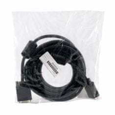 Digitus kabel 1:1 SVGA 15M-M 5m črn AK-310103-050-S