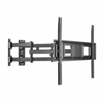 S-box stenski nosilec za TV PLB-1348-2 črn kotni