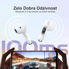 Ugreen slušalke HiTune H5 bele bluetooth WS201