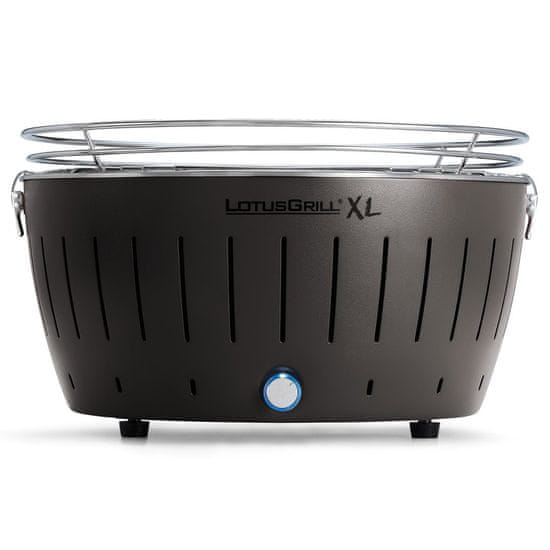 LotusGrill Prenosni žar XL v etuiju 43xh26m / črn / inox