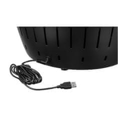 LotusGrill Prenosni žar XL v etuiju 43xh26m / črn / inox