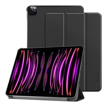 NEOGO Smart Cover ovitek za iPad Pro 12.9'' 2020/2021/2022, črna