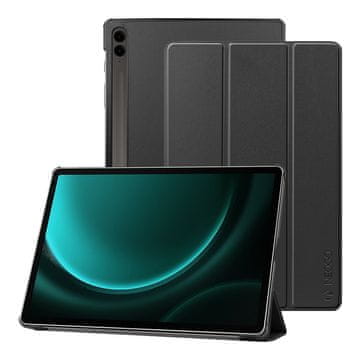 NEOGO Smart Cover ovitek za Samsung Galaxy Tab S9 FE Plus / S9 Plus 12.4'' 2023, črna