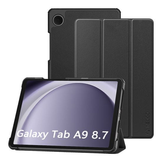 Neogo Smart Cover ovitek za Samsung Galaxy Tab A9 8.7'' 2023, črna