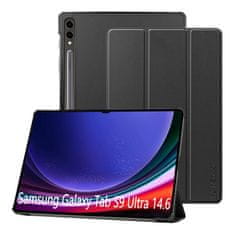 Neogo Smart Cover ovitek za Samsung Galaxy Tab S9 Ultra 14.6'' 2023, črna