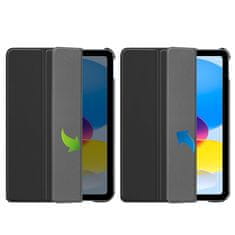 Neogo Smart Cover ovitek za iPad 10.9'' 10gen 2022, črna