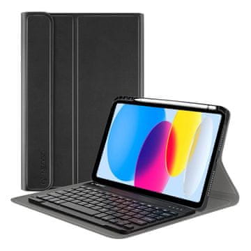 NEOGO Smart Cover Keyboard ovitek za iPad 10gen 2022 10.9'', črna