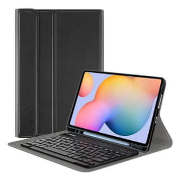 NEOGO Smart Cover Keyboard ovitek za Samsung Galaxy Tab S6 Lite 2022/2020, črna