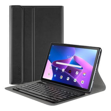 NEOGO Smart Cover Keyboard ovitek za Lenovo Tab M10 Plus 3gen 2022 10.6'', črna